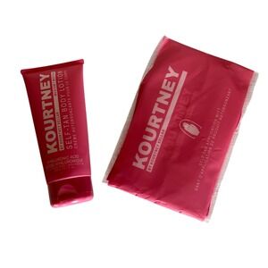 Kourtney Kellar Self-Tan Body Lotion Medium + Application Mitt Set 6.7‎ oz